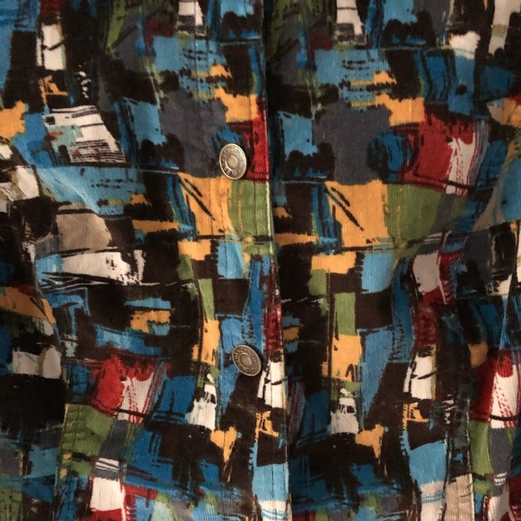 CHRISTOPHER & BANKS Multicolored Jacket Blazer - Picture 5 of 8